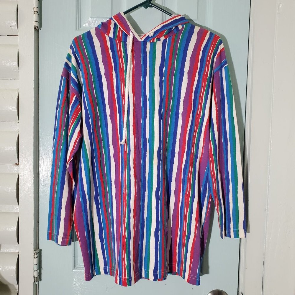 Vintage striped long sleeve shirt